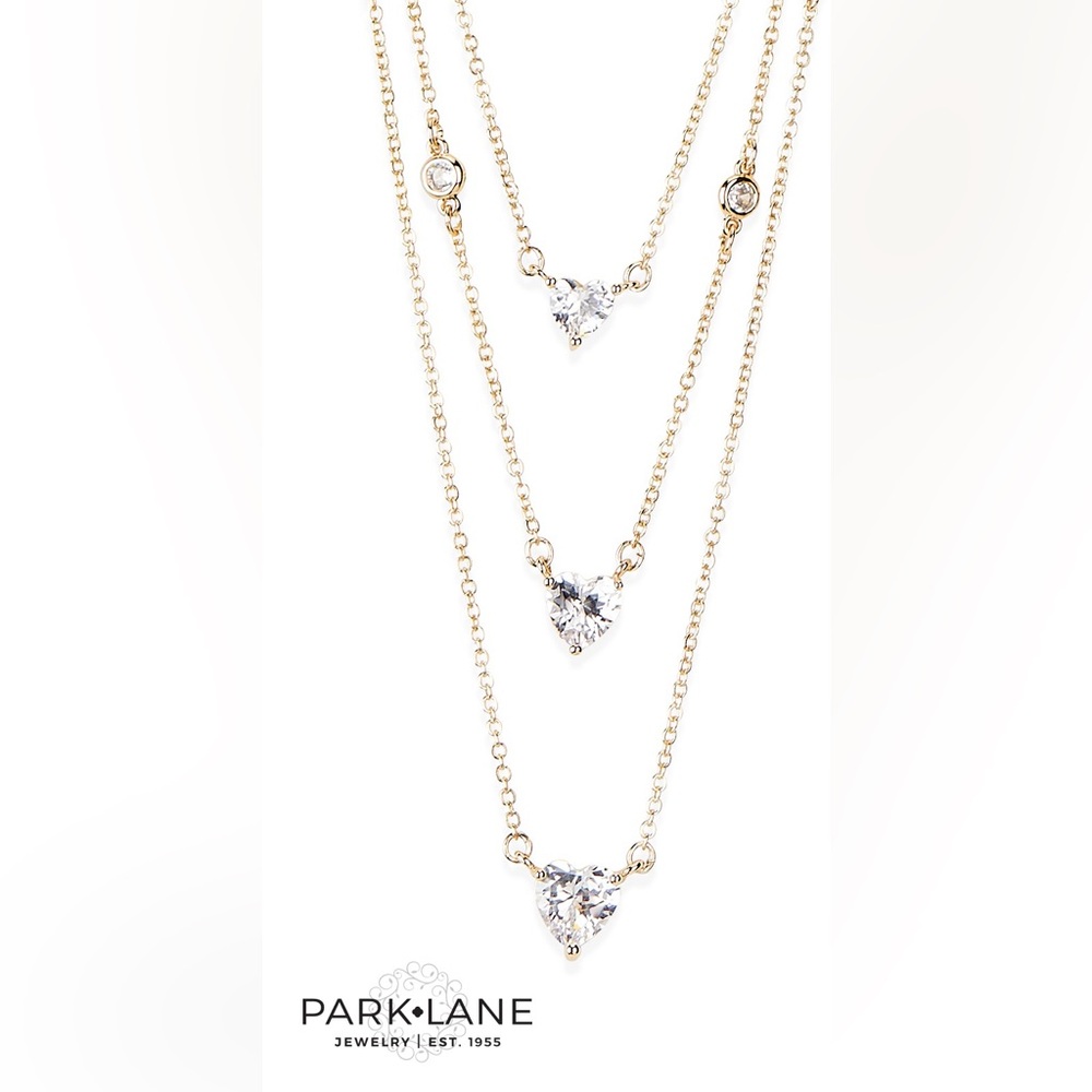 NEW Park Lane Gold Fantasy Layered Necklace